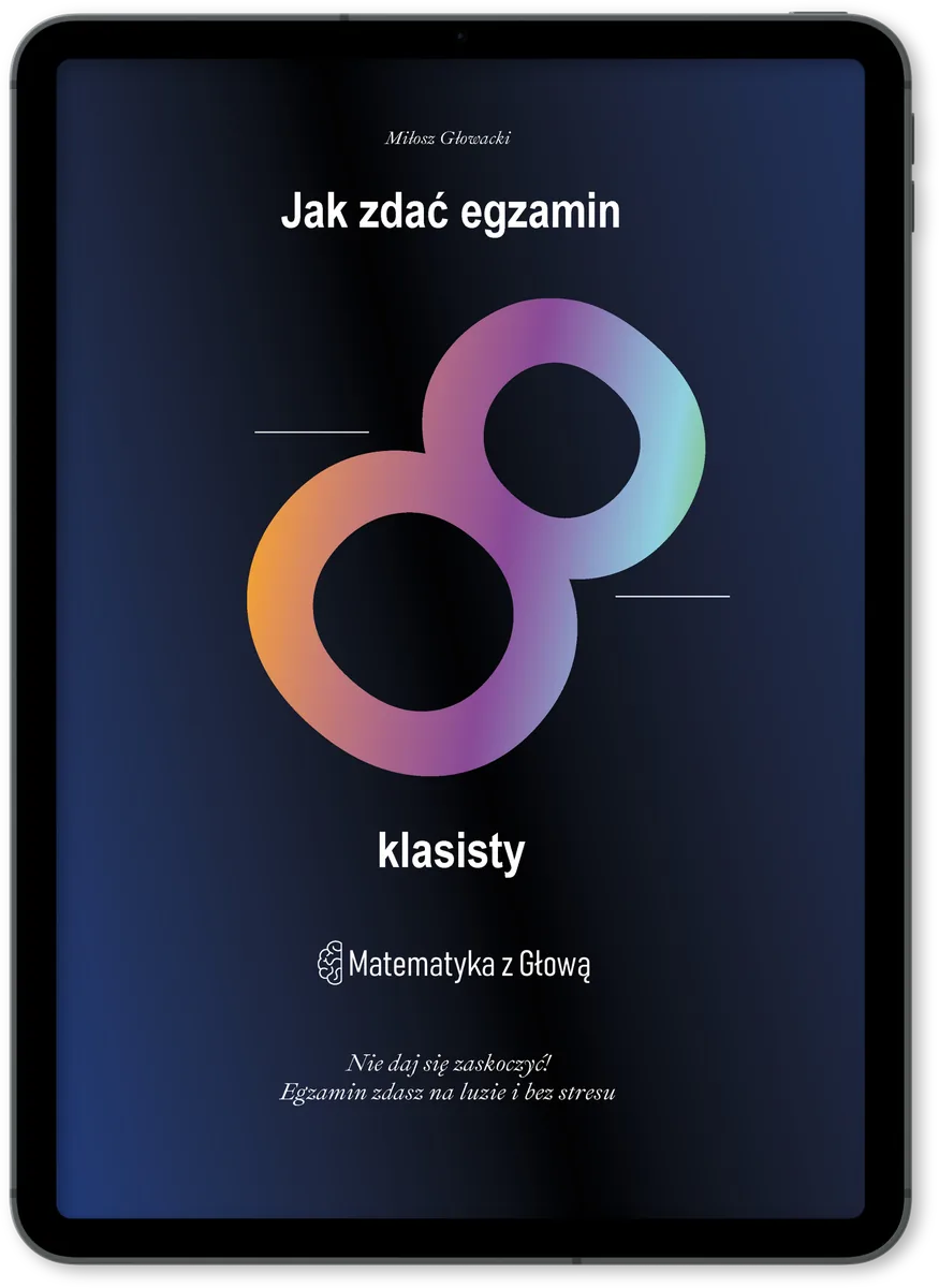 Ebook Jak zdać egzamin 8-klasisty na tablecie