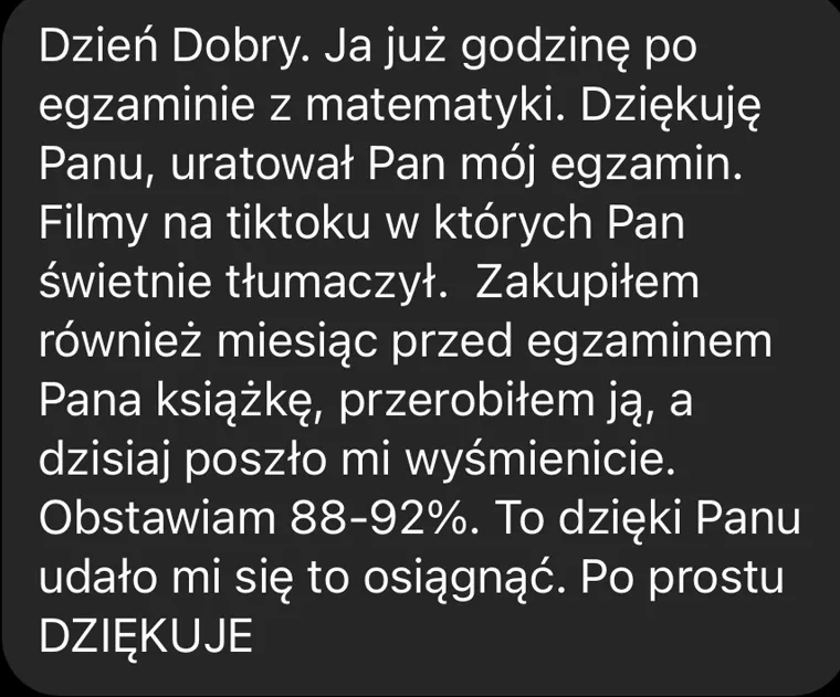 Opinia o sposobie tłumaczenia matematyki