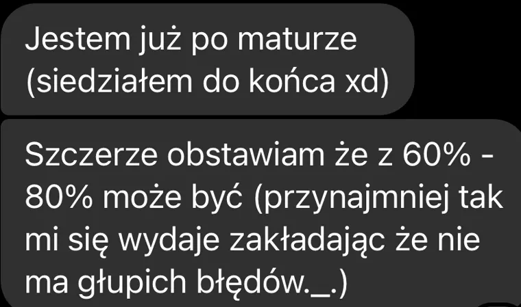 Opinia o materiałach do egzaminu