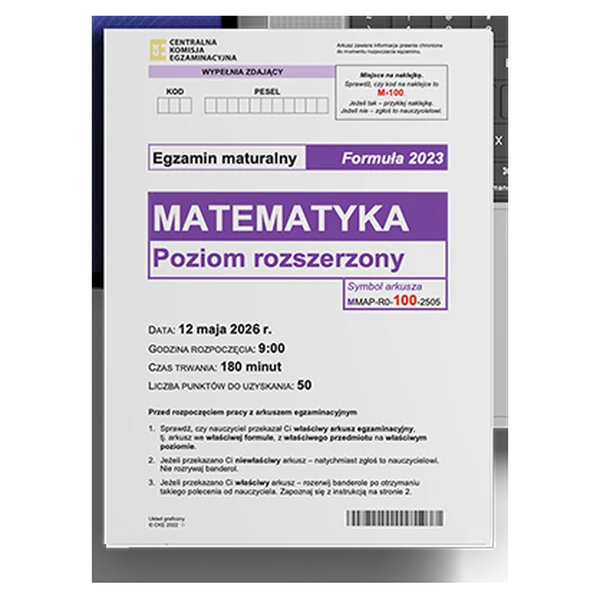 150 typów zadań i 3 autorskie arkusze